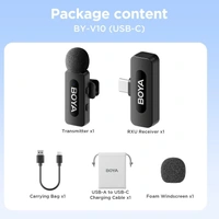 BOYA Boya BY-V10 2.4GHz Omnidirectional Wireless Microphone System for Type-C & Android Devices | Best Price Online | JustLook Store