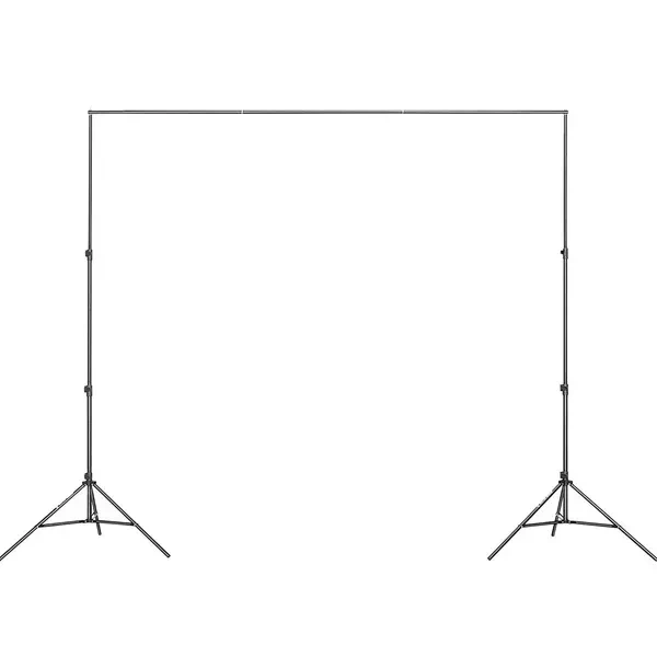 Digitek® Digitek (DBSK-010FT) Studio Background Stand Kit (9ft x 10ft) | Portable & Foldable Backdrop Support System with Carry Bag | Ideal for Photography & Videography