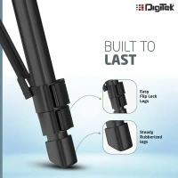 Digitek® DIGITEK (DTR 480LW) 57 Inch Lightweight Aluminum Tripod | 2kg Load | 360° Ball Head | Phone Holder & Carry Bag for DSLR & Camera