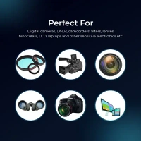 Digitek® Digitek DCK-004 Professional 8-in-1 Camera Cleaning Kit | Travel Kit for Lenses, Cameras, Filters & Displays