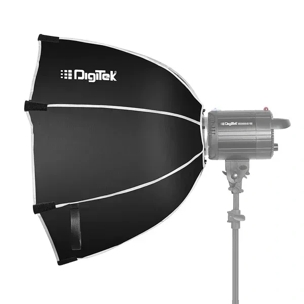 Digitek® Digitek (DSB-90 Bowens) 90CM Octagon Softbox with Bowens Mount | Lightweight & Portable | Includes Diffuser Sheets & Carry Case – Ideal for Studio, Flash & Continuous Lighting