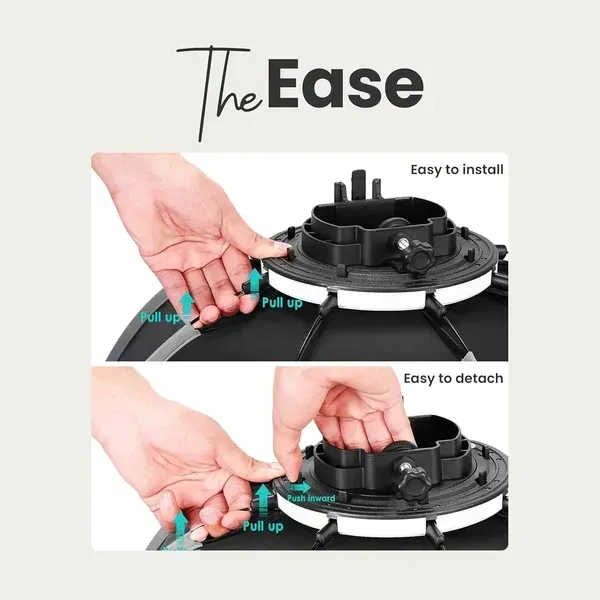 Digitek® Digitek (DSBH-065) 65cm Portable Softbox with S2 Type Bracket & Dual Diffuser Sheets | Lightweight, Foldable Softbox Kit with Carry Case | Compatible with All Flash Speedlight