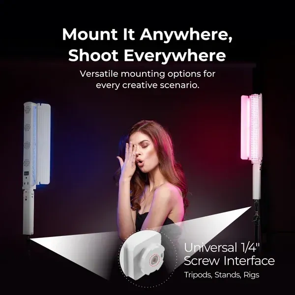 Digitek® Digitek DSL-1000 RGB 100W Portable Handheld RGB LED Stick Light Wand