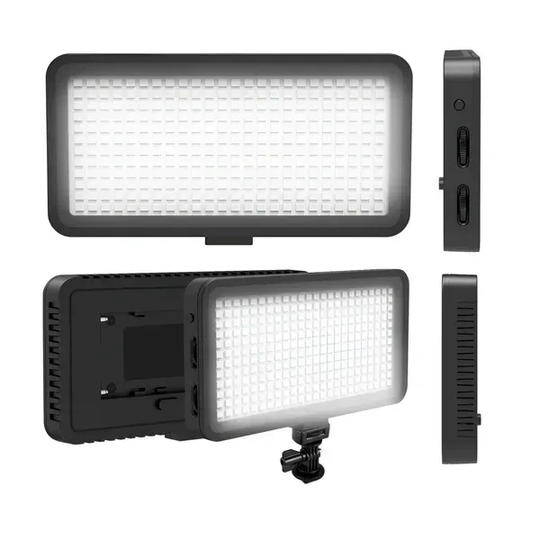 Digitek® Digitek LED-D300 Ultra Slim Portable LED Video Light | Multi-Scene, Adjustable Color & Brightness
