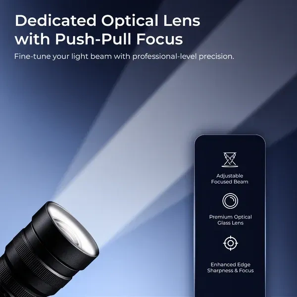 Digitek® Digitek DS 40 WTP PRO Torch Projector Snoot for Photography & Videography | 20 Projection GOBOs, Adjustable Focus, Professional Lens