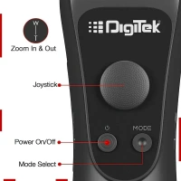 Digitek® Digitek DSG-005 3-Axis Handheld Gimbal Stabilizer for Smartphones & GoPro | Face & Object Tracking, Time-Lapse Modes, Up to 12H Battery