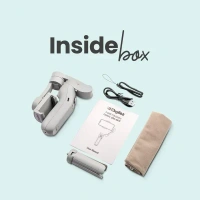 Digitek® Digitek (DSG 007F) 3-Axis Handheld Gimbal Stabilizer for Smartphone | PTZ Camera Mount with Face & Object Tracking, Motion Control & Time-Lapse Features