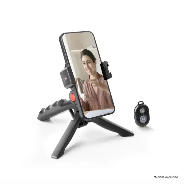 Digitek® Digitek (DTR-220) Mini Tripod | Lightweight & Portable Tripod with Phone Mount & Shutter Remote | Compatible with Smartphone, DSLR, Action Camera & GoPro