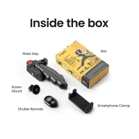 Digitek® Digitek (DTR-220) Mini Tripod | Lightweight & Portable Tripod with Phone Mount & Shutter Remote | Compatible with Smartphone, DSLR, Action Camera & GoPro