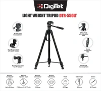 Digitek® Digitek (DTR-550 LT) 65 Inch Lightweight Aluminum Tripod | 5kg Load | Ideal for DSLR & Video Cameras
