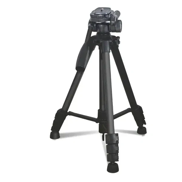 Digitek® Digitek (DTR 555 LT) 60 Inch Lightweight DV Tripod | 1520 mm Tall, 4 kg Load Capacity | Ideal for DSLR & Video Cameras