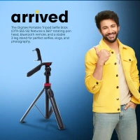 Digitek® Digitek (DTR 565 SS) 1450mm Tripod Selfie Stick | 360° Rotation, 3kg Load, Wireless Remote & GoPro Adapter for Smartphone & Action Camera