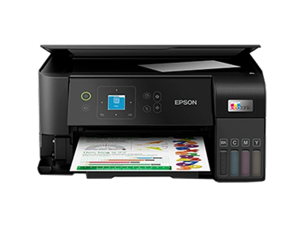 EPSON Epson EcoTank L3560 Multi-Function Wi-Fi Color Ink Tank Printer (Black) | Print, Scan & Copy