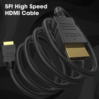 Genric HDMI Cable 1.5 Meter – High-Speed HDMI to HDMI Cable for TV, Laptop, Monitor & Projector
