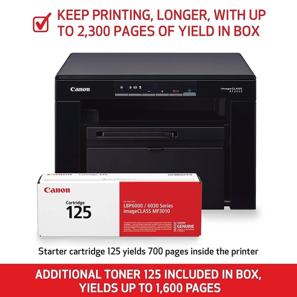 CANON Canon imageCLASS MF3010 Digital Multifunction Laser Printer