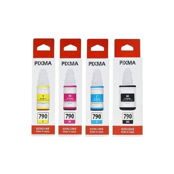 CANON Canon GI-790 Ink Bottles Pack (Black, Cyan, Magenta, Yellow)
