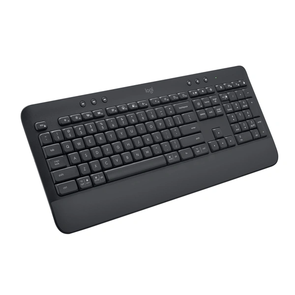 Logitech Signature K650 Keyboard Wireless, Comfort & Long Battery