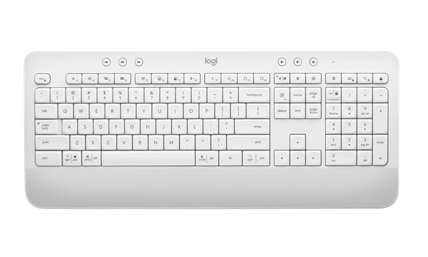 Logitech Signature K650 Keyboard Wireless, Comfort & Long Battery