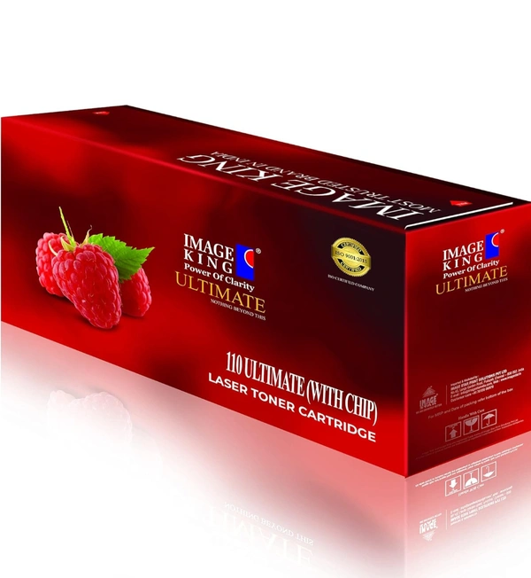 Image King 110 (with Chip) Black Ultimate Compitable Laser Toner Cartridge 