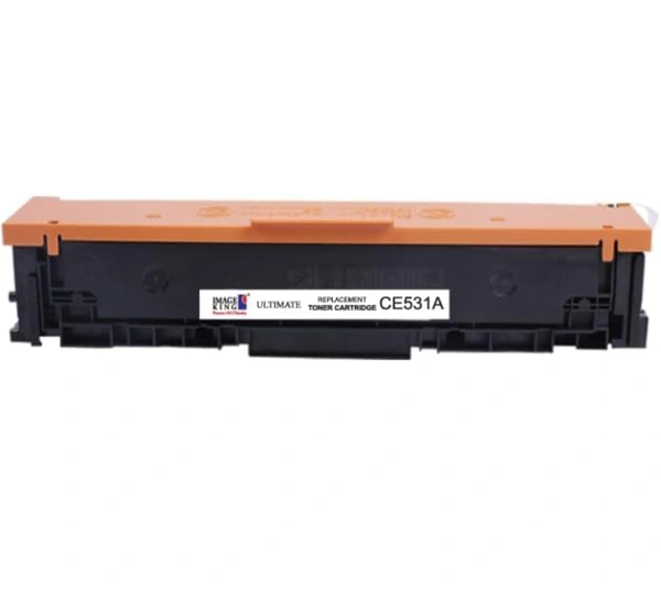 IMAGE KING Ultimate CE 531A CYAN with CHIP Laser Toner Cartridge 