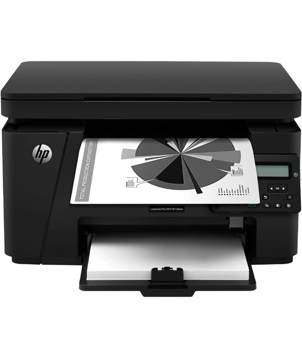 HP Laserjet Pro M126nw All-in-One B&W Printer for Home: Print