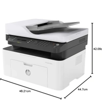 HP Laser MFP 138fnw, Wireless, Print, Copy, Scan, Fax