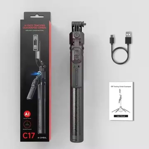 Retrack C17 Ai Gimbal Retrack™ C17 Aluminum Alloy AI Intelligent Face Tracking