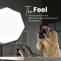 Digitek® Digitek (DSBH-055) 55cm Lightweight Portable Softbox with S2 Bracket, Dual Diffuser Sheets & Carry Case | Compatible with All Flash Speedlights