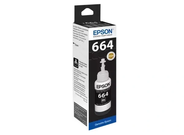 EPSON Epson 664 Black Ink Bottle - 70 ML