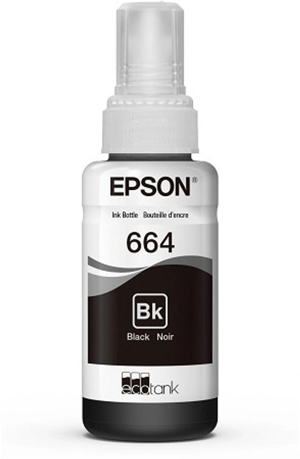 EPSON Epson 664 Black Ink Bottle - 70 ML