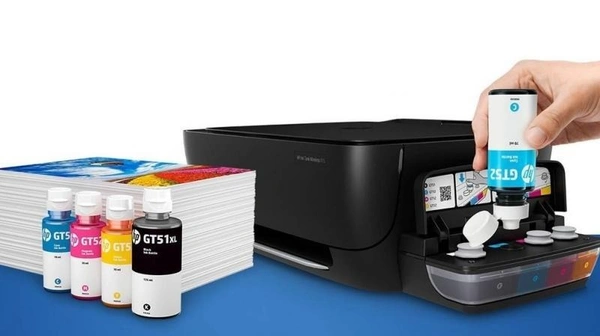HP Ink Tank 419 WiFi Colour Printer, Scanner and Copier for Home/Office, High Capacity Tank