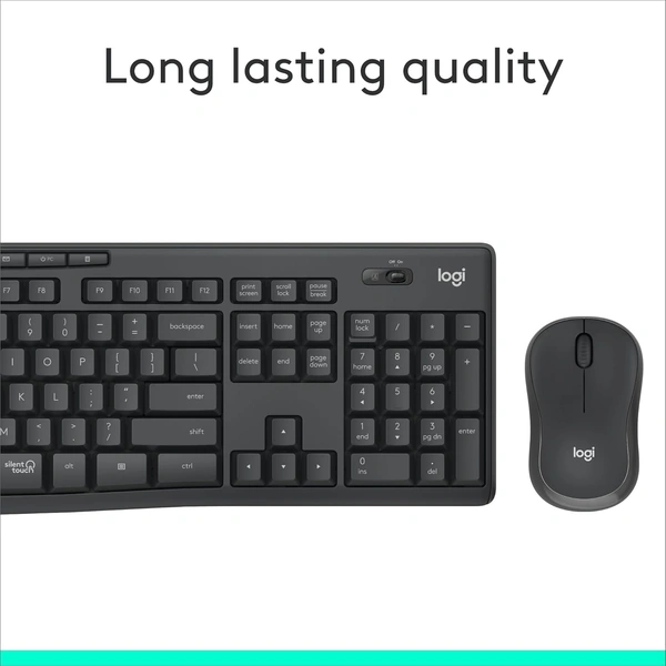 Logitech MK295 Silent Wireless Combo Keybord and Mouse