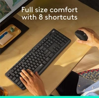 Logitech MK295 Silent Wireless Combo Keybord and Mouse