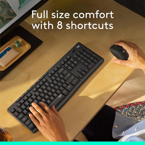 Logitech MK295 Silent Wireless Combo Keybord and Mouse