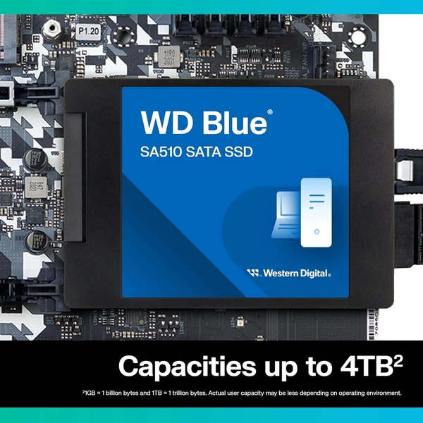Western Digital WD WD Blue 500GB SSD – High-Speed Internal Solid State Drive for PC & Laptop | Fast Boot, Reliable Storage & Performance