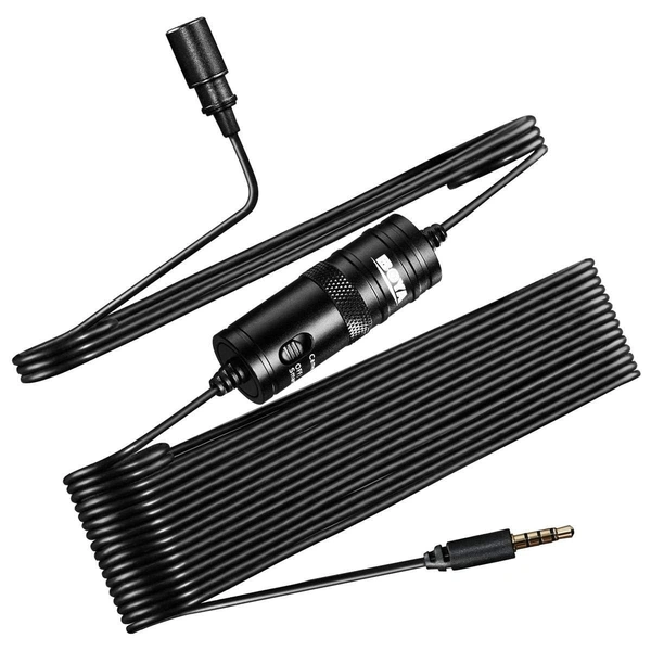 BOYA Boya BY-M1 Omnidirectional Lavalier Microphone | High-Quality Audio for YouTube, Vlogging & Interviews | JustLook Online Store