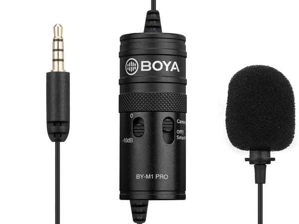 BOYA Buy Boya BY-M1 Pro Lavalier Microphone Online at Best Price | Premium Sound for YouTube, Vlogging & Interviews | JustLook Online Store