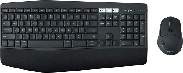 Logitech MK850 Performance Wireless Keyboard & Mouse Combo – Ergonomic, Multi-Device, Long Battery Life