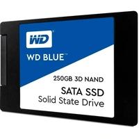 Western Digital WD WD Blue 3D 250GB SSD – 2.5" SATA Internal Solid State Drive for PC & Laptop | Fast Boot & Reliable Storage