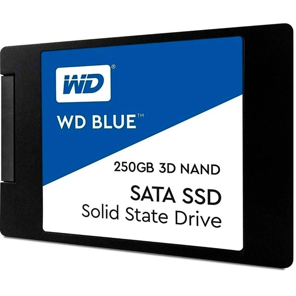 Western Digital WD WD Blue 3D 250GB SSD – 2.5" SATA Internal Solid State Drive for PC & Laptop | Fast Boot & Reliable Storage