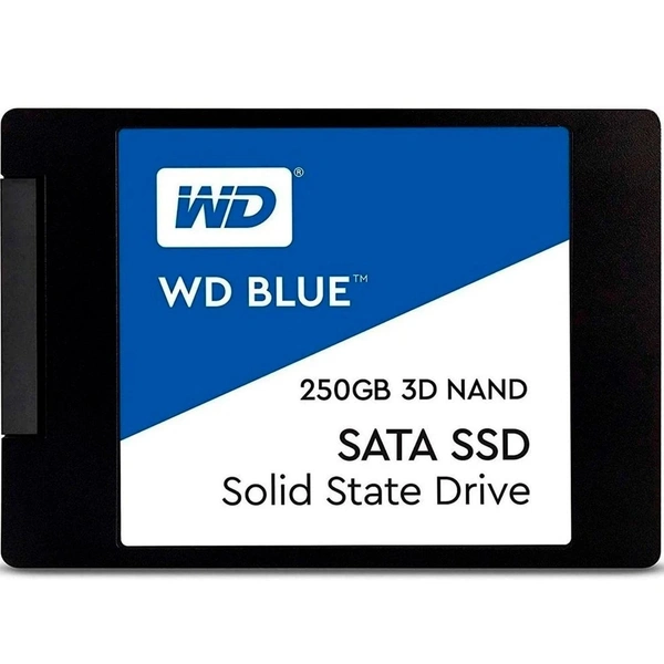 Western Digital WD WD Blue 3D 250GB SSD – 2.5" SATA Internal Solid State Drive for PC & Laptop | Fast Boot & Reliable Storage