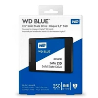 Western Digital WD WD Blue 3D 250GB SSD – 2.5" SATA Internal Solid State Drive for PC & Laptop | Fast Boot & Reliable Storage