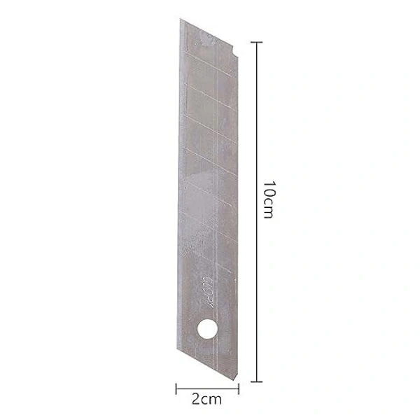 Paper Cutter Blades 18 mm - Pack of 10 | Royal Stationers Best Quality Guarantee