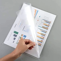 L-Type Plastic Folder Safe Project Document Folder A4 Plastic Paper Jacket Sleeves Project Folders | Royal Stationers Best Quality Guarantee