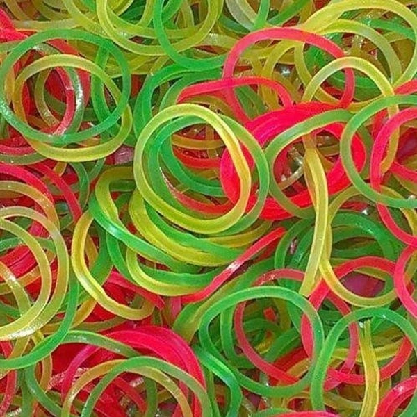 Rubber Band 1/2 Kg for Office use/Home & Kitchen Use/etc, PACK OF 500 GM | Royal Stationers Best Quality Guarantee