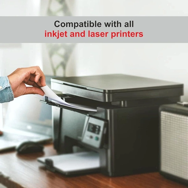 Oddy A4 Self Adhesive Paper Label Stickers for Laser & Inkjet Printers - | Royal Stationers Best Quality Guarantee