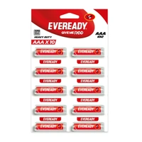 Eveready pencil cell AAA Batteries |1.5 Volt | Highly Durable & Leak Proof | AAA Battery for Household and Office Devices | Royal Stationers Best Quality Guarantee