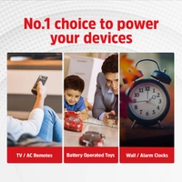 Eveready Pencil Cell AAA Batteries |1.5 Volt | Highly Durable & Leak Proof | AA Battery For Household And Office Devices | Royal Stationers Best Quality Guarantee