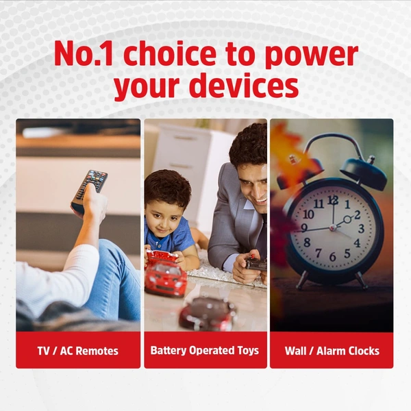 Eveready Pencil Cell AAA Batteries |1.5 Volt | Highly Durable & Leak Proof | AA Battery For Household And Office Devices | Royal Stationers Best Quality Guarantee