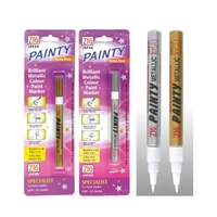 Zig (Japan) Painty Metallic Permanent Marker Silver marker | Royal Stationers Best Quality Guarantee